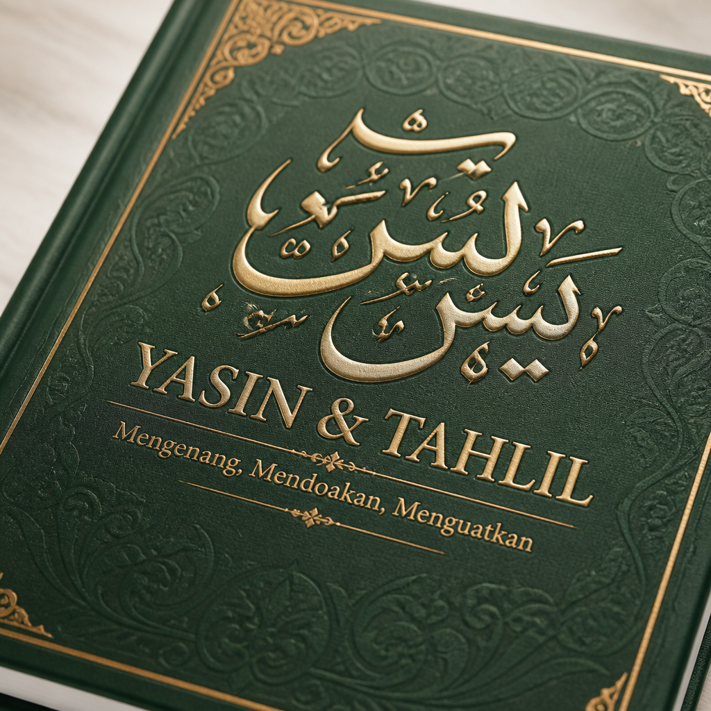 Hasil cetak buku yasin berkualitas premium oleh Jagocetak Surabaya