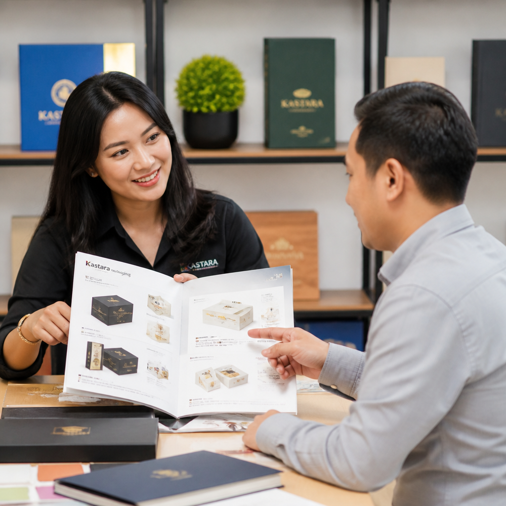Jasa cetak company profile premium Jagocetak.id Surabaya — foto 12