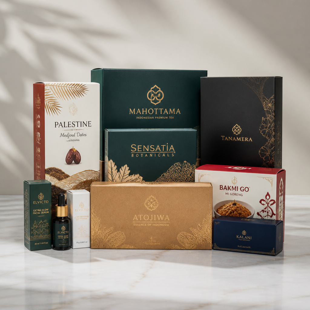 Hasil cetak packaging produk berkualitas premium oleh Jagocetak Surabaya