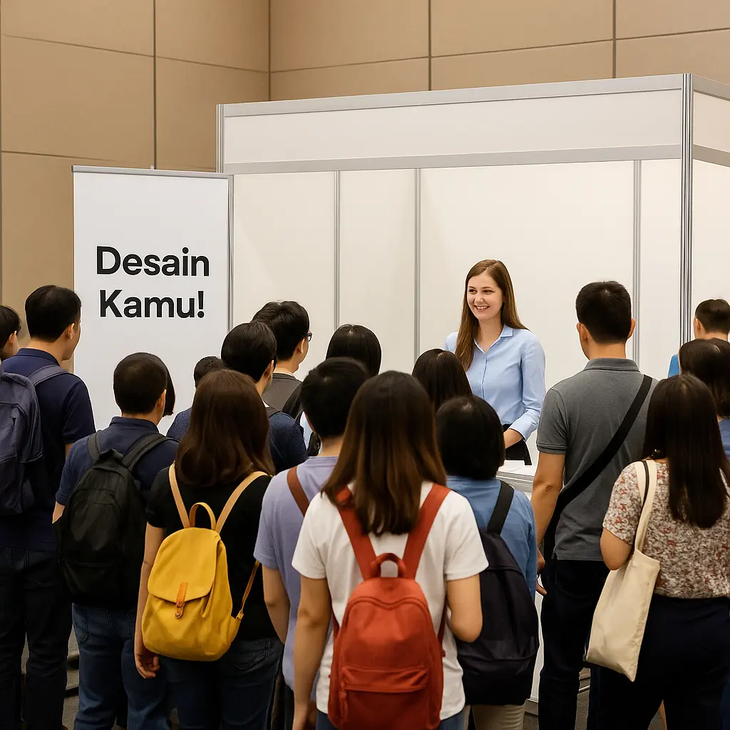 Tips Memaksimalkan Booth Pameran | Bikin Stand Kamu Selalu Diserbu Pengunjung!